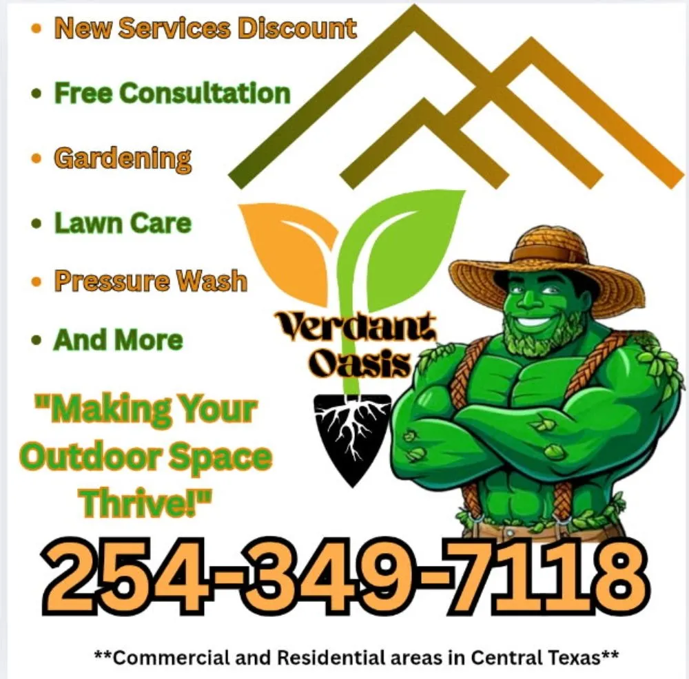 Affordable yard cleanup service in Killeen, TX by Verdant Oasis