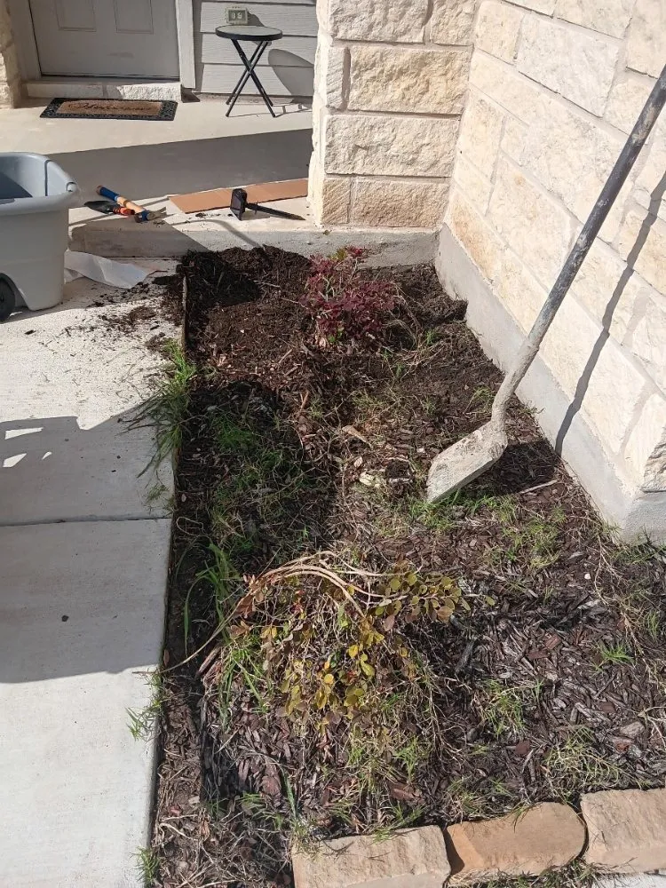 Affordable yard cleanup service with custom design in Killeen, TX by Verdant Oasis