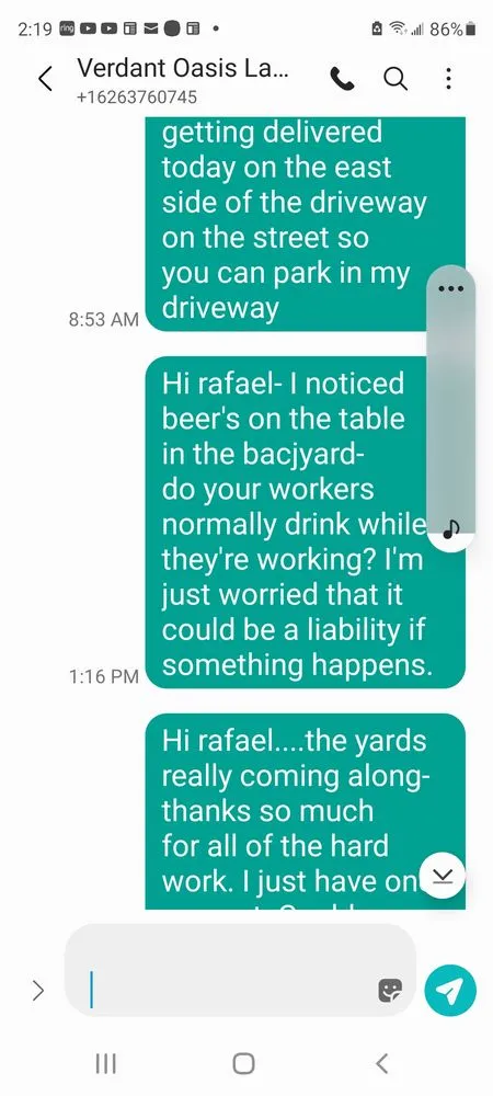 Affordable landscape installation experts serving Los Angeles, CA - Verdant Oasis Landscape and Maintenance