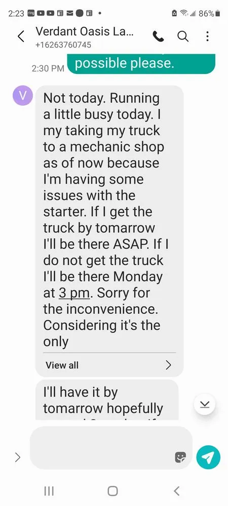 Professional landscape design with custom design in Los Angeles, CA by Verdant Oasis Landscape and Maintenance