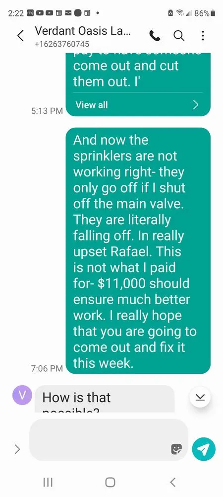 Professional lawn care service experts serving Los Angeles, CA - Verdant Oasis Landscape and Maintenance