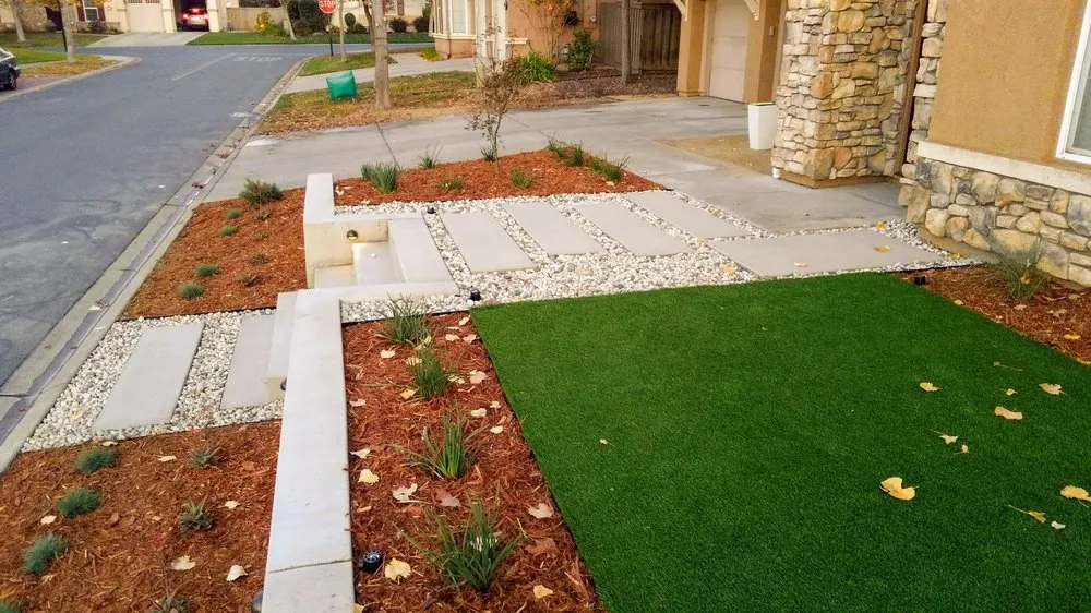 Expert lawn mowing service with custom design across Granite Bay, CA - Verde Creations