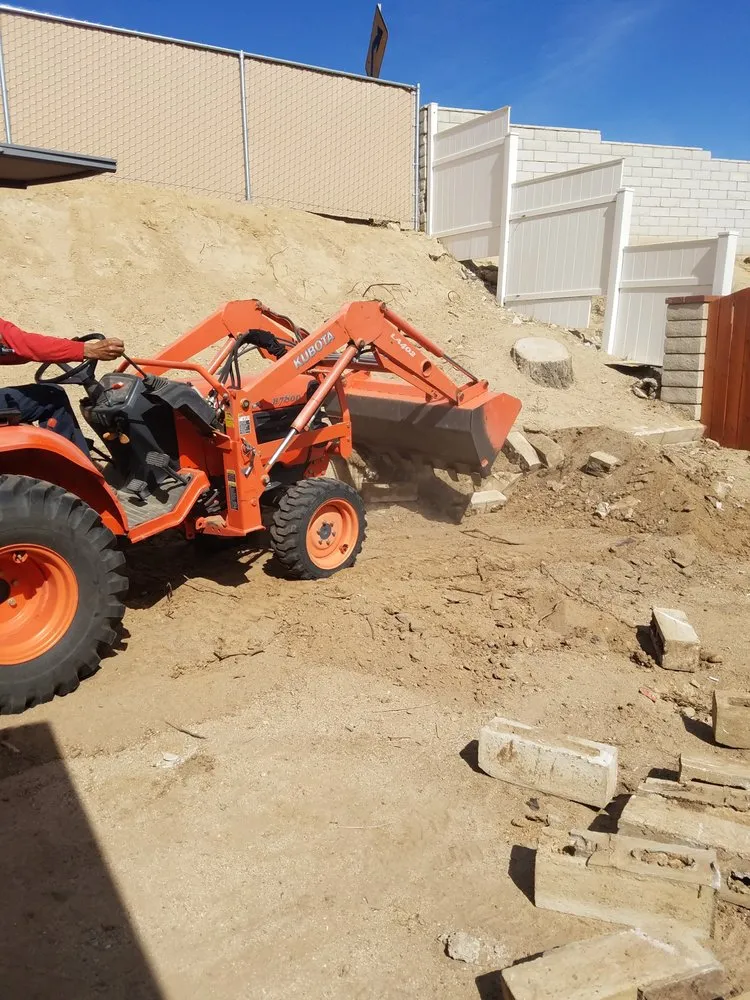 Expert yard maintenance with custom design in Apple Valley, CA by Verde Landscape