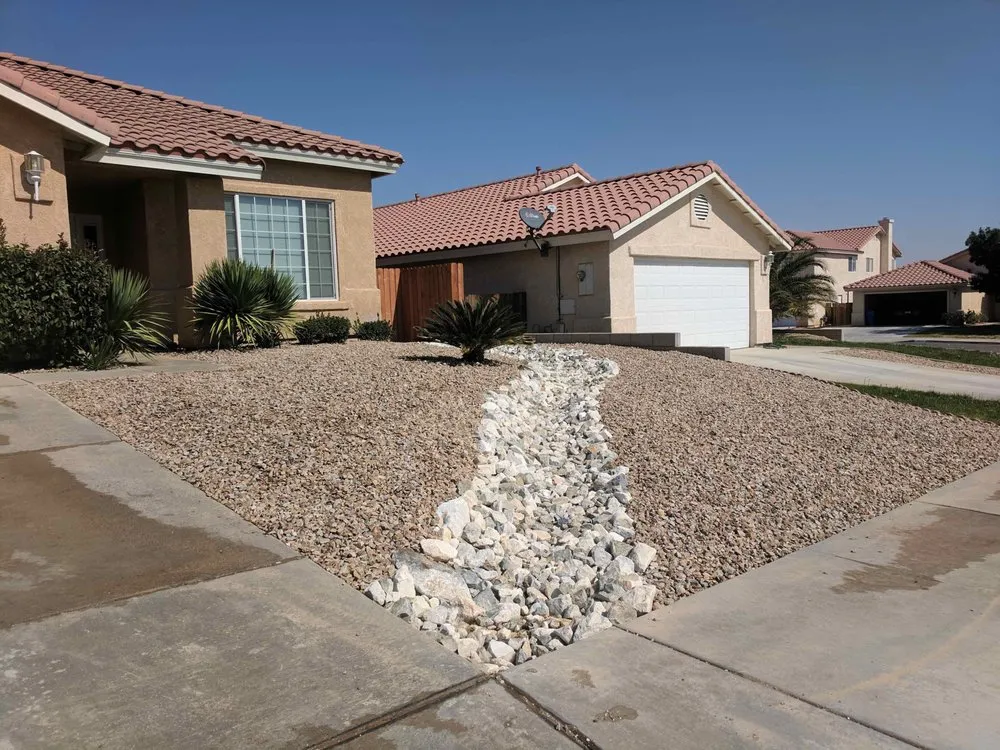 Trusted garden landscaping with custom design in Apple Valley, CA by Verde Landscape