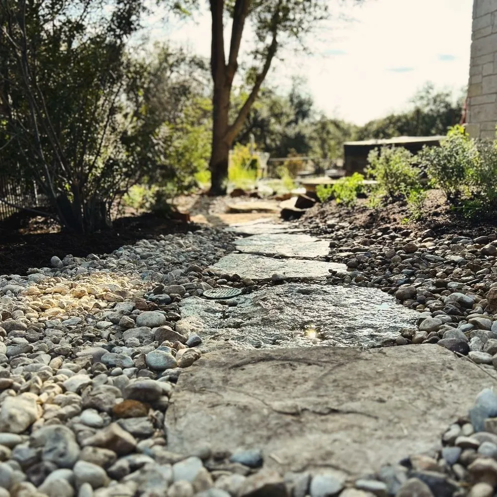 Professional landscape design in Austin, TX by Verde Lux Stone & Garden