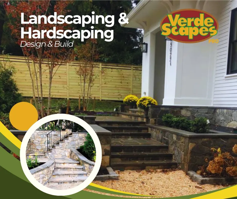 Affordable outdoor landscaping for residential properties in Alexandria, VA by Verde Scapes Pro