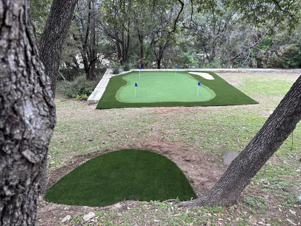 Local landscape installation in Austin, TX by Verde Turf & Outdoors