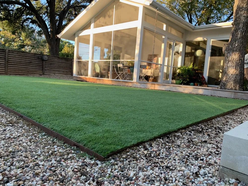 Reliable lawn mowing service for year-round maintenance in Austin, TX by Verde Turf & Outdoors