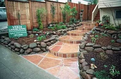 Expert outdoor landscaping with custom design across Pacifica, CA - Verdi Landscaping