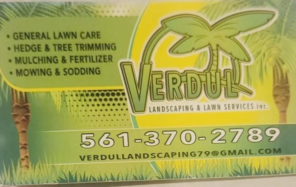 Professional garden landscaping for homes across Greenacres, FL - Verdul Landscaping & Lawn Service
