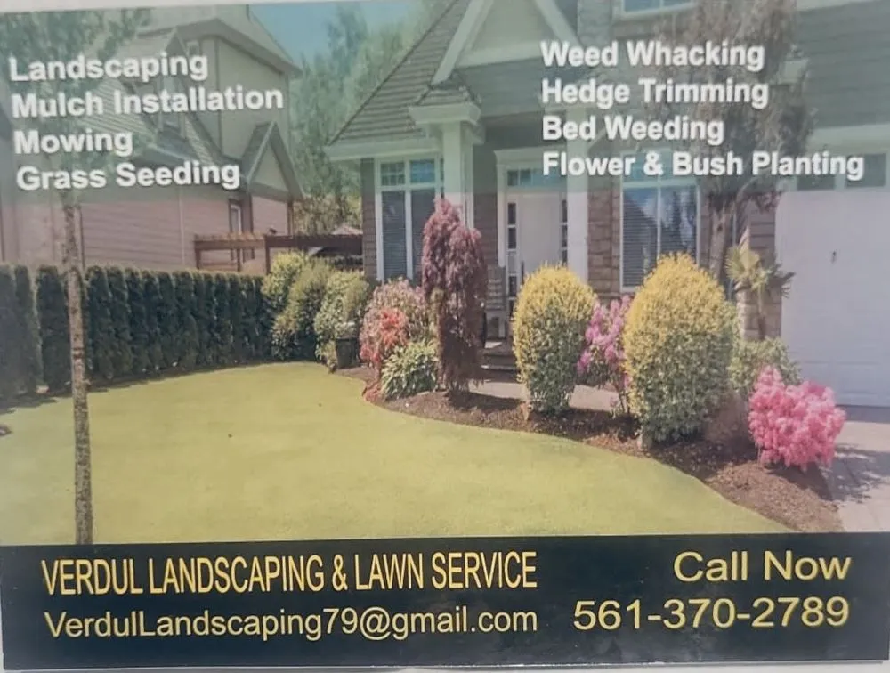 Trusted yard cleanup service near you in Greenacres, FL by Verdul Landscaping & Lawn Service