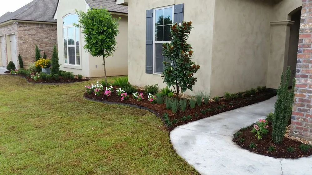 Professional garden landscaping for outdoor upgrades in Maurice, LA by Vermilion Scapes and Nursery
