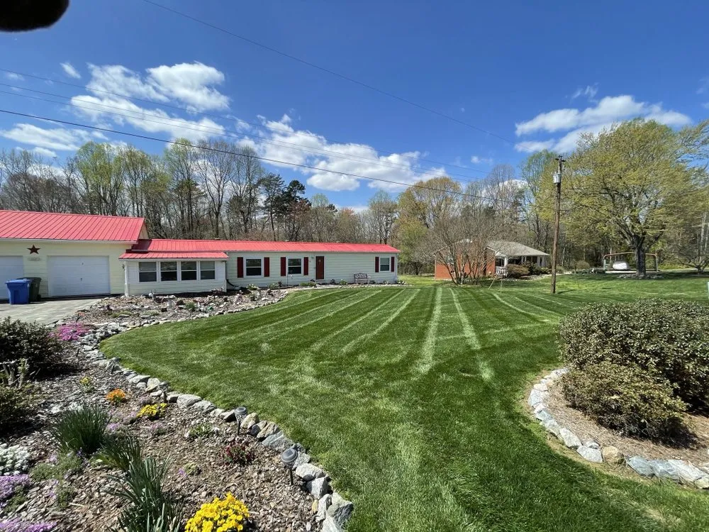 Custom landscape installation in Winston-Salem, NC - Vernon Lawn Services