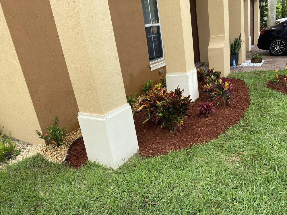 Professional landscape design in Lake Park, FL by Verry Fast Landscaping
