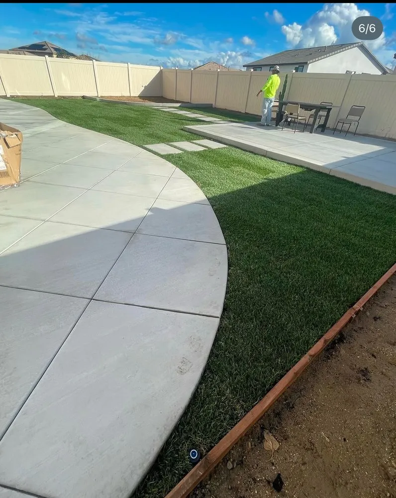 Local landscape installation in Redlands, CA by Versatile Hardscapers