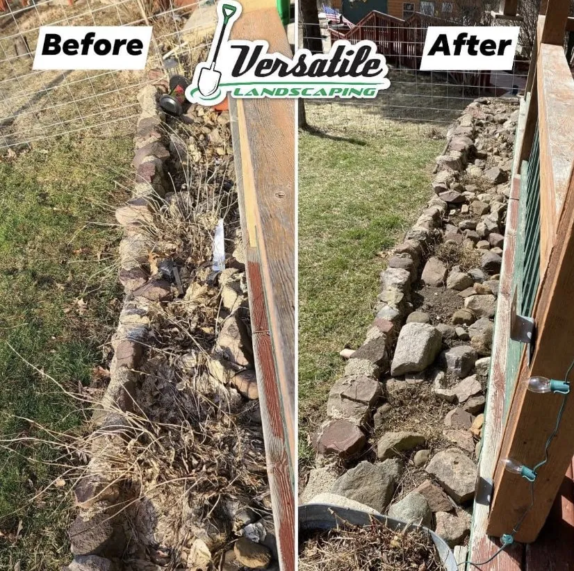 Professional lawn mowing service in Janesville, WI by Versatile Landscaping