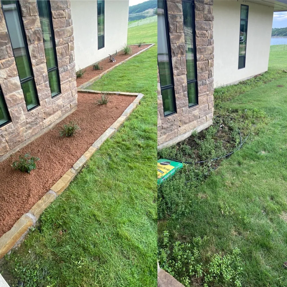 Reliable garden landscaping with custom design across Stephenville, TX - Very Good Lawn Service