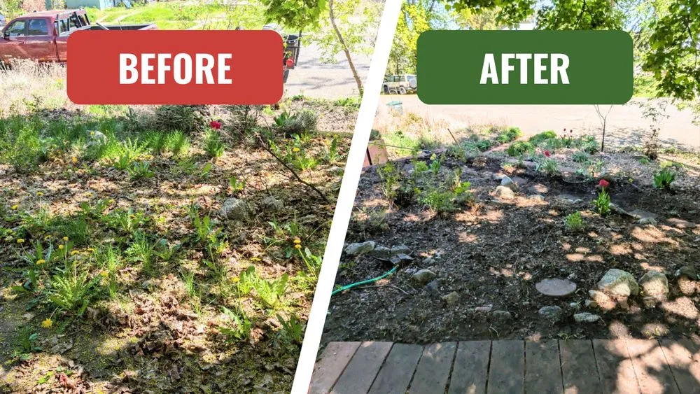 Custom outdoor landscaping in La Grande, OR by VetClips Lawn Care