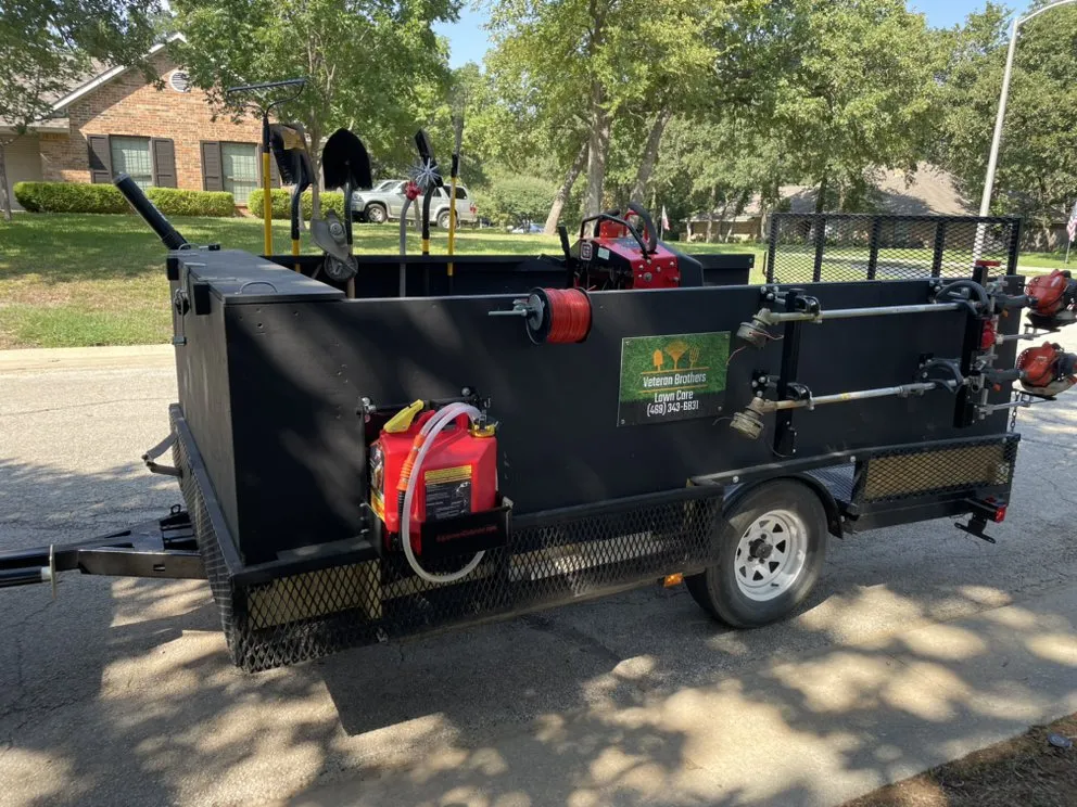 Professional yard maintenance for beautiful yards in McKinney, TX by Veteran Brothers Lawn Care