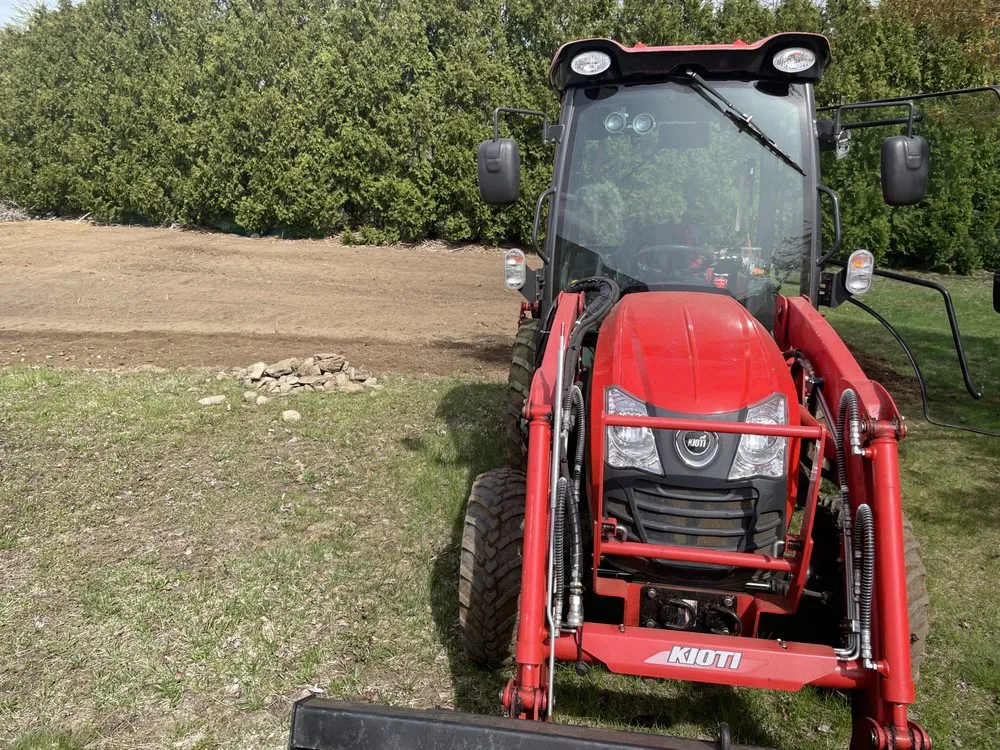 Professional landscape design in Fitchburg, MA by Veteran Compact Tractor Service