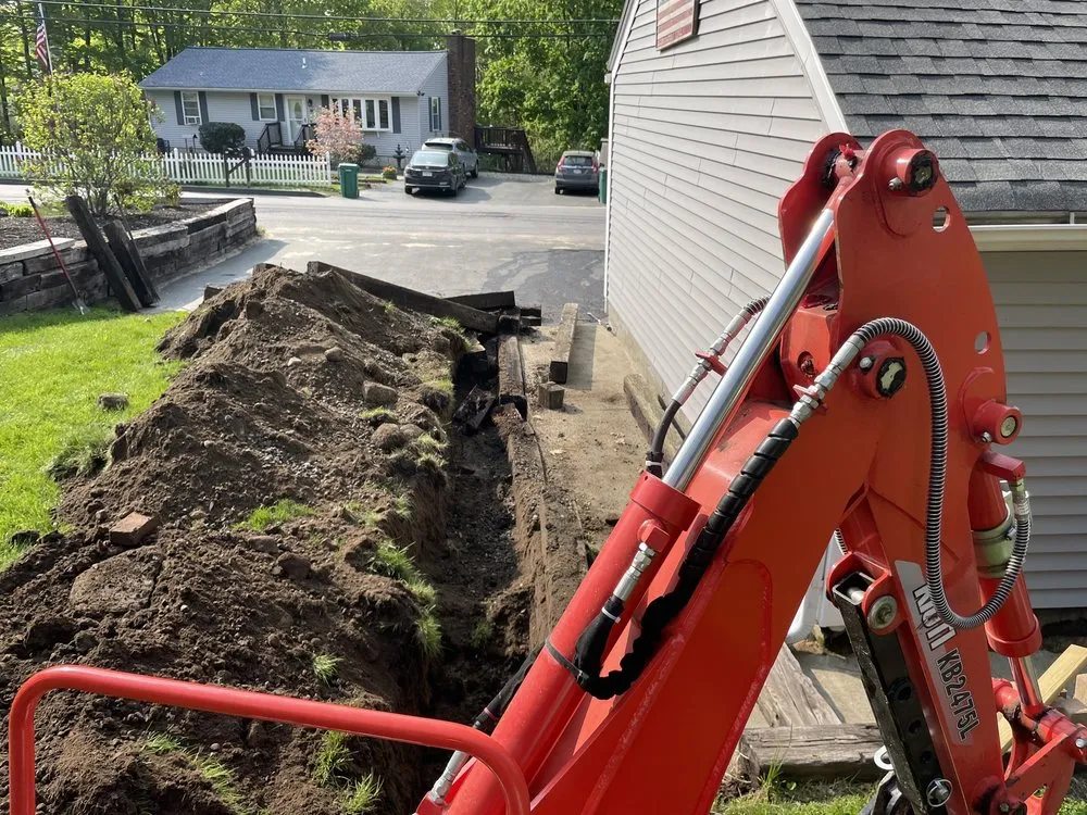 Expert garden landscaping in Fitchburg, MA by Veteran Compact Tractor Service
