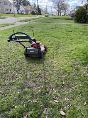 Veteran Millers Mowing And Trimming Logo