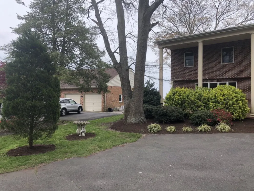 Local outdoor landscaping with custom design in Somers Point, NJ by Veteran Property Control