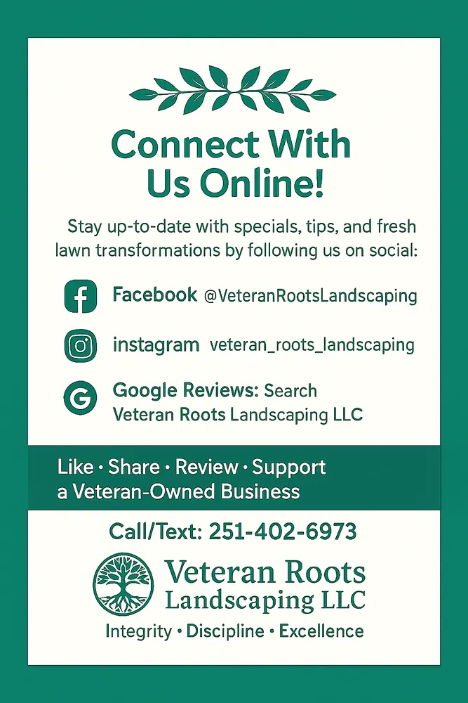 Trusted lawn care service experts serving Panama City Beach, FL - Veteran Roots Landscaping