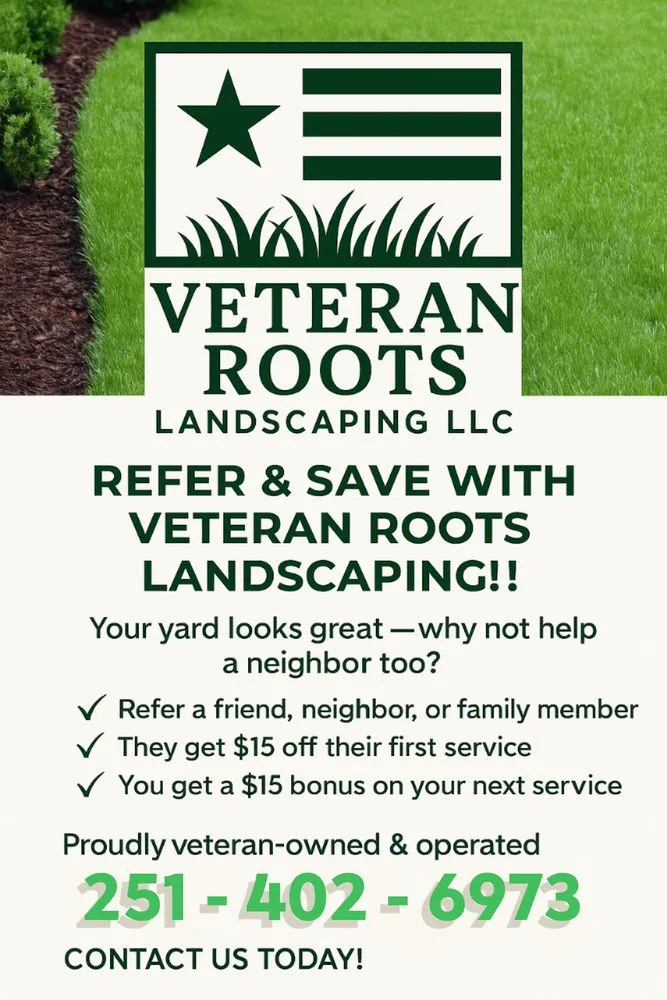 Top-rated lawn care service experts serving Panama City Beach, FL - Veteran Roots Landscaping