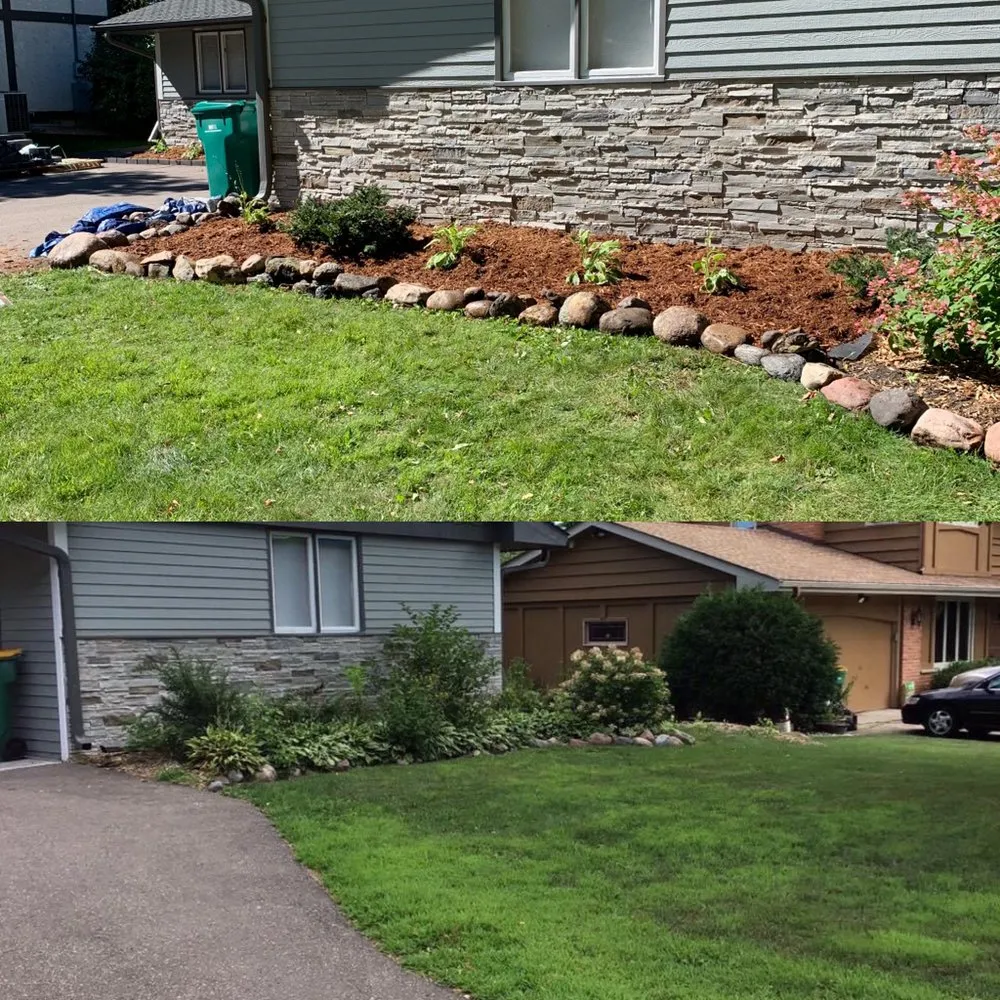 Trusted landscape installation for beautiful yards across Vadnais Heights, MN - Veteran Wolf Pack