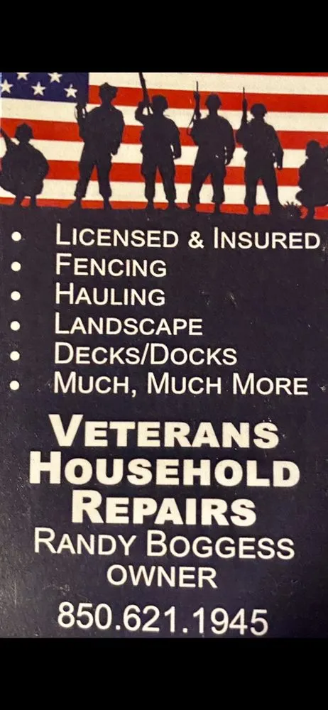 Top-rated outdoor landscaping in DeFuniak Springs, FL - Veterans Household Repairs