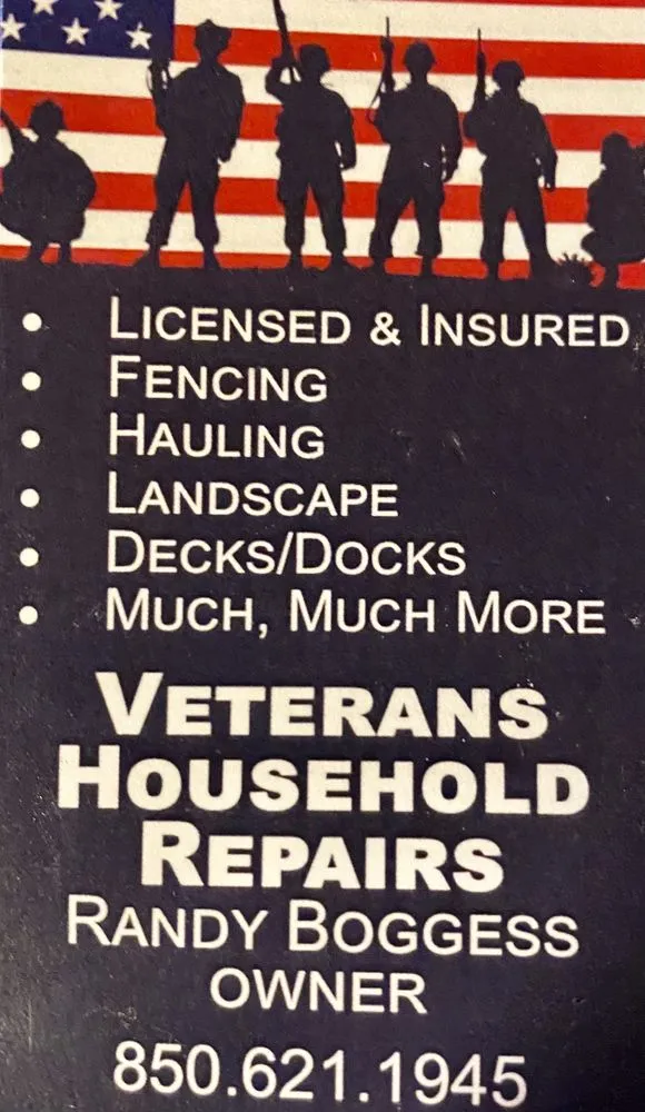 Reliable yard cleanup service in DeFuniak Springs, FL by Veterans Household Repairs