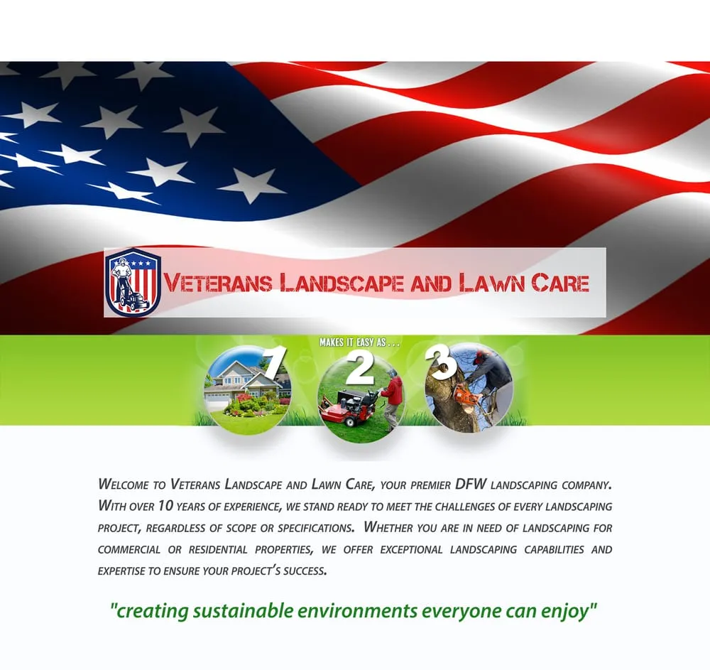 Professional landscape design in Prosper, TX - Veterans Landscape and Lawn Care