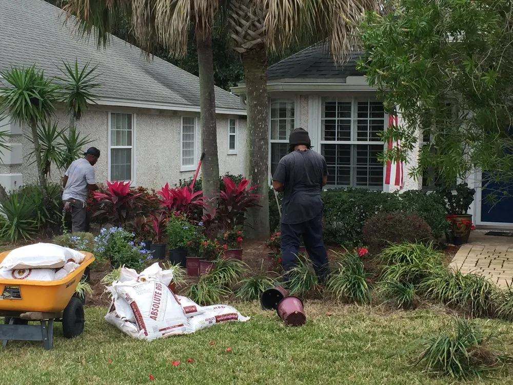 Custom yard maintenance near you in Fernandina Beach, FL by Veterans Landscape Management