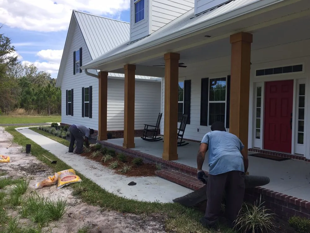 Affordable yard maintenance for beautiful yards in Fernandina Beach, FL by Veterans Landscape Management