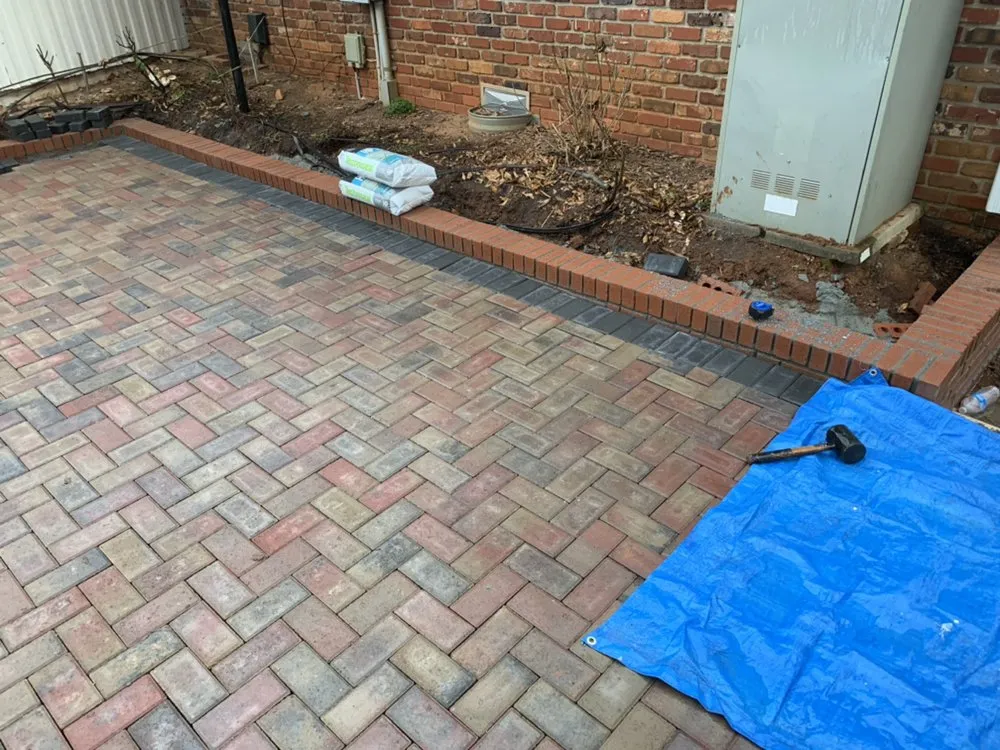 Local yard maintenance with custom design in Pauline, SC by Veterans Landscaping