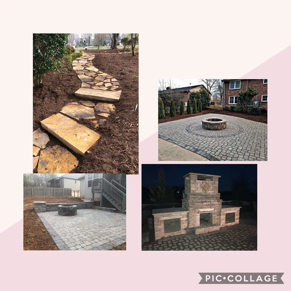 Custom yard cleanup service in Pauline, SC by Veterans Landscaping