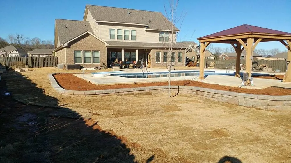 Trusted garden landscaping in Huntsville, AL by Veteran's Lawn Care & Landscaping