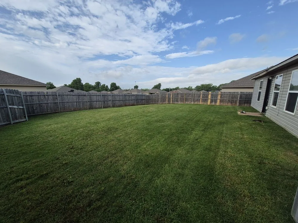 Trusted landscape design in Mustang, OK by Veterans Lawn Care