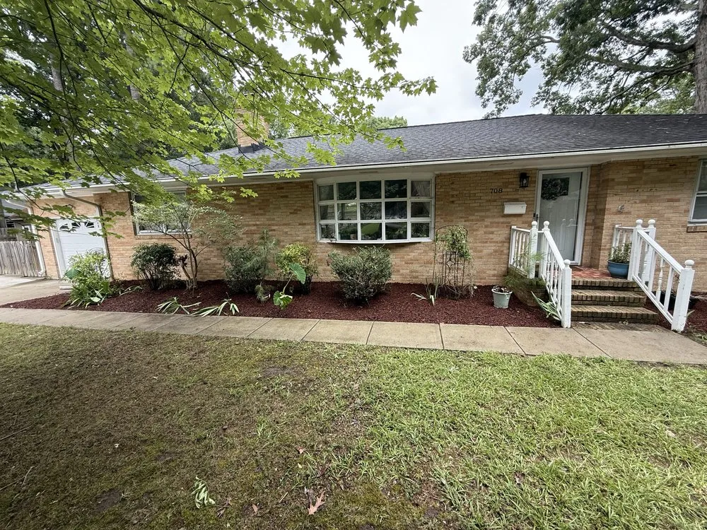 Custom landscape installation in Newport News, VA - Veteran’s Touch Landscaping