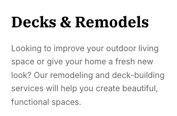 Custom residential landscaping in Mayer, AZ by Vets 1st Contracting