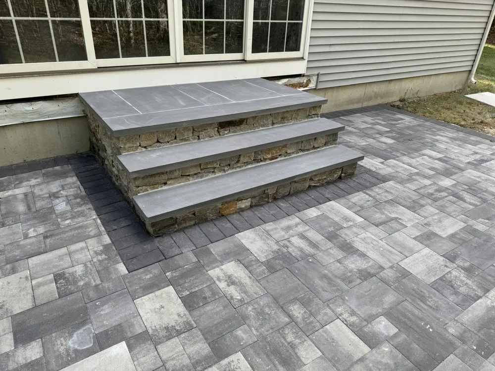 Local landscape installation in North Kingstown, RI by Vetscape and Property Maintenance