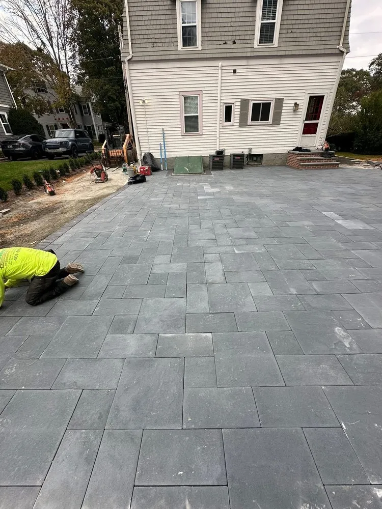 Professional lawn mowing service in North Kingstown, RI by Vetscape and Property Maintenance