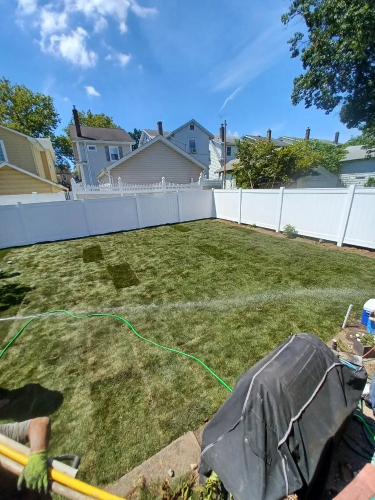 Custom outdoor landscaping in Hackensack, NJ by V&G Landscaping