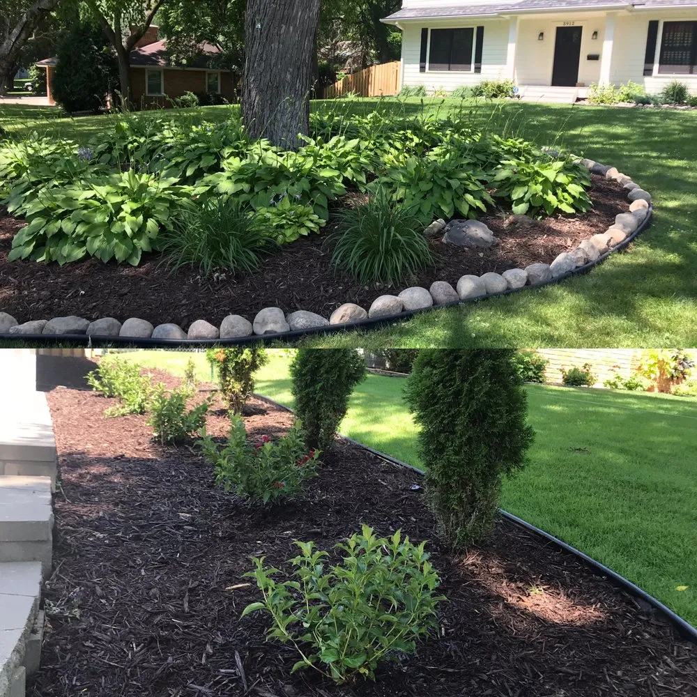 Custom outdoor landscaping for beautiful yards in Minneapolis, MN by VG Lawn Care