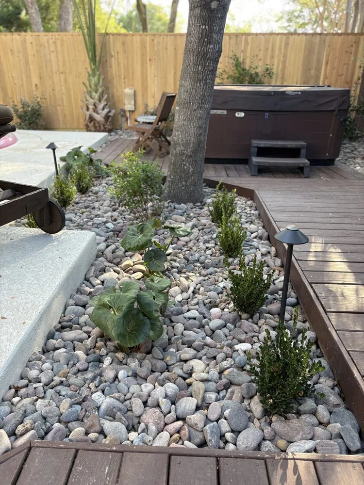 Affordable landscape installation in San Antonio, TX by VHS Outdoor Living
