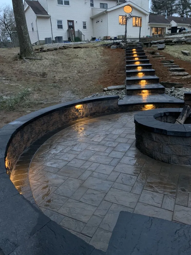 Affordable landscape installation in Freehold, NJ by Vially Pavers & Landscaping