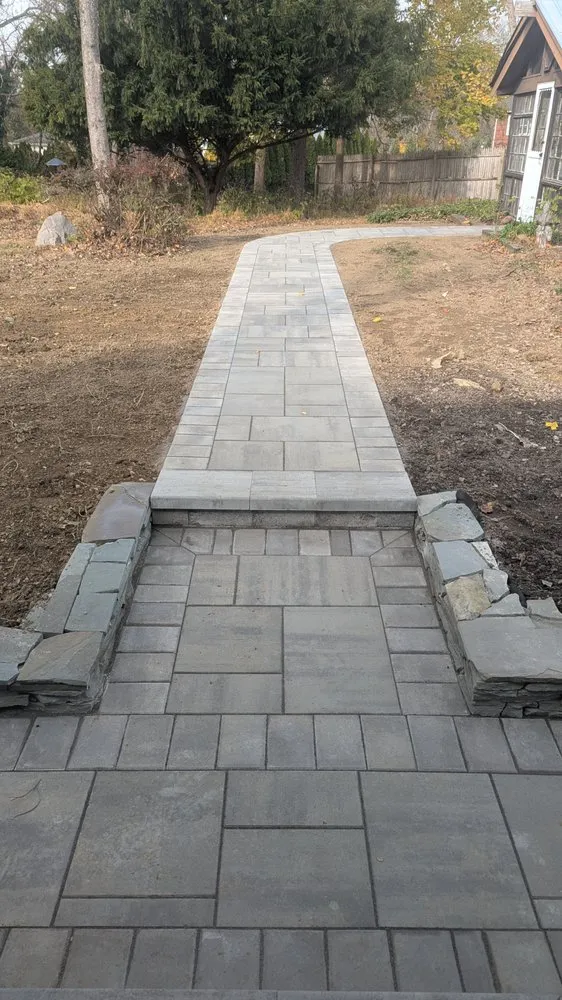 Affordable landscape installation in Freehold, NJ by Vially Pavers & Landscaping