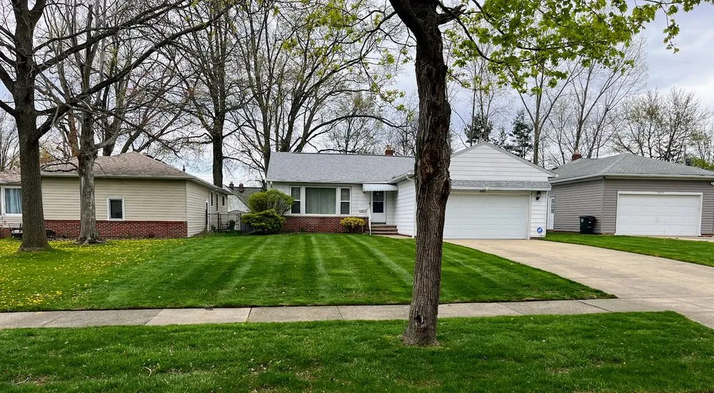 Custom outdoor landscaping with custom design in Richmond Heights, OH by Vibrant Landscaping & Services