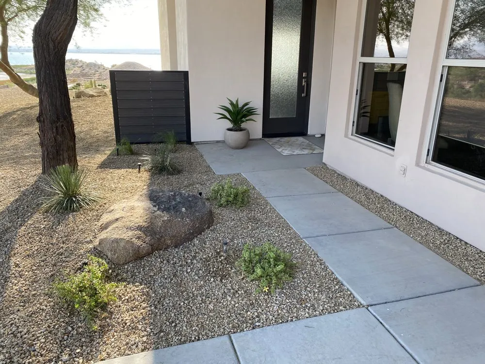 Professional garden landscaping in Lake Havasu City, AZ by Vibrant Landscaping
